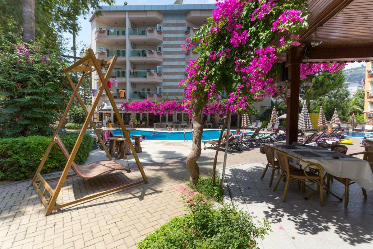 Erkaptan Apart Aparthotel Alanya Exterior foto